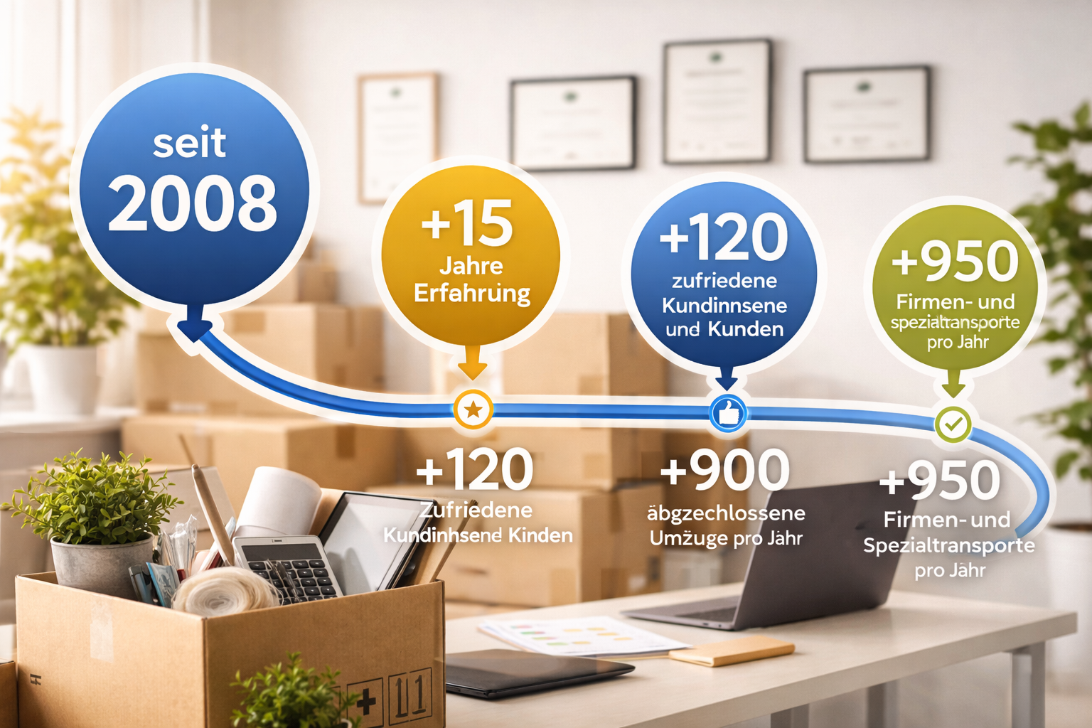 Team von Rasch Transporte bei einem Umzug